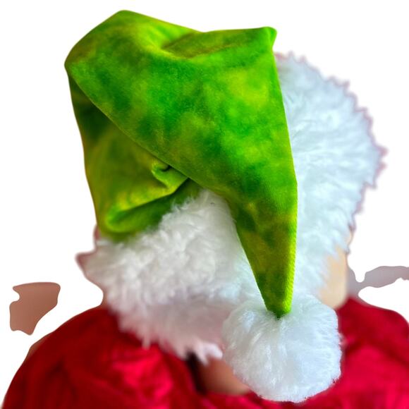Handcrafted Tie-Dye Santa Hat - Picture 3 of 6